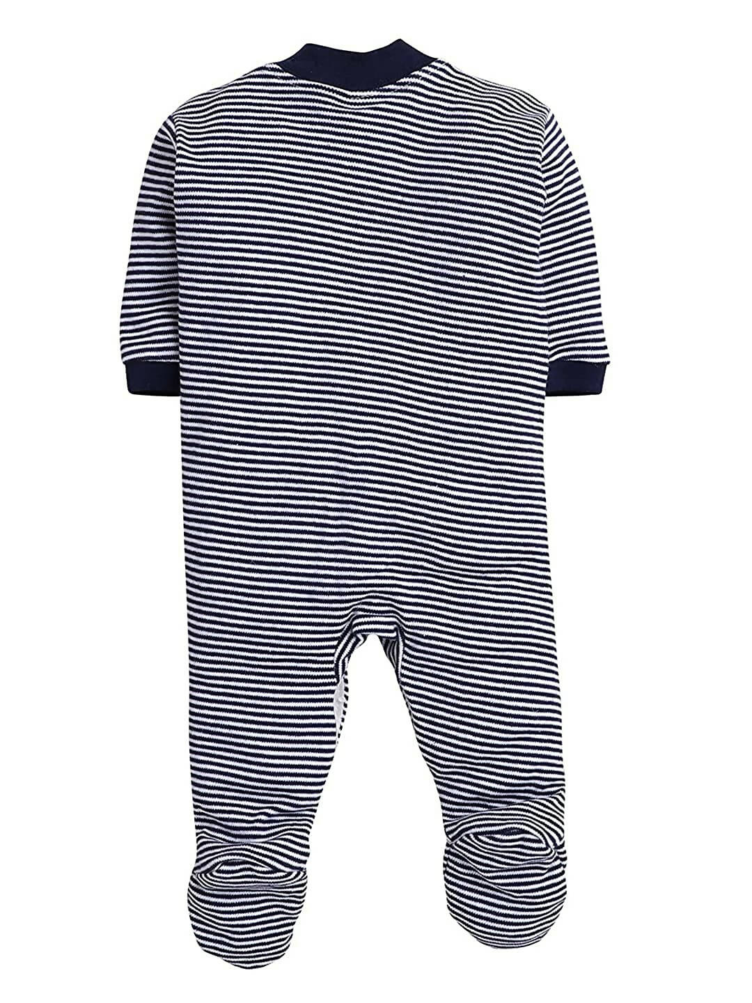 Daddy - G Rompers/Sleepsuits/Jumpsuit /Night Suits for New Born Babies - Navy Blue - Distacart