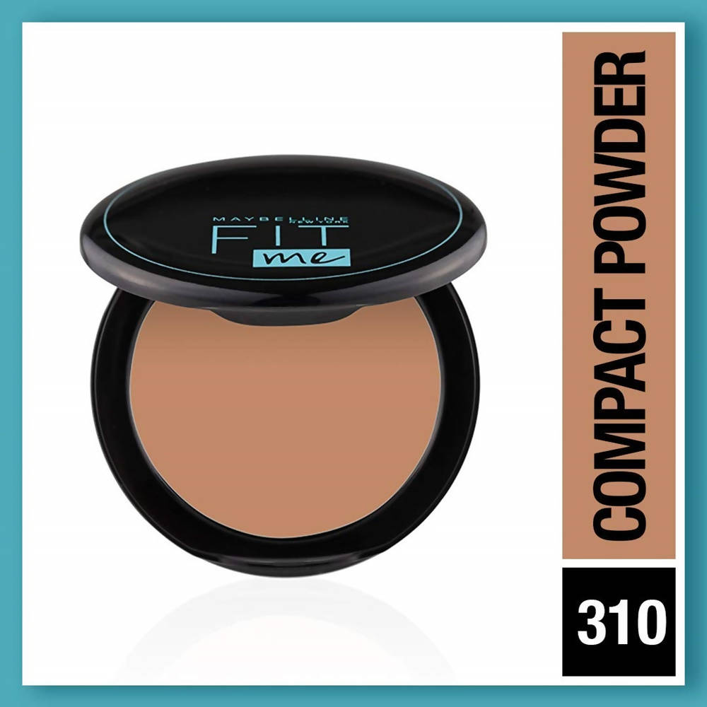 Maybelline New York Fit Me 12Hr Oil Control Compact, 310 Sun Beige (8 Gm) - Distacart