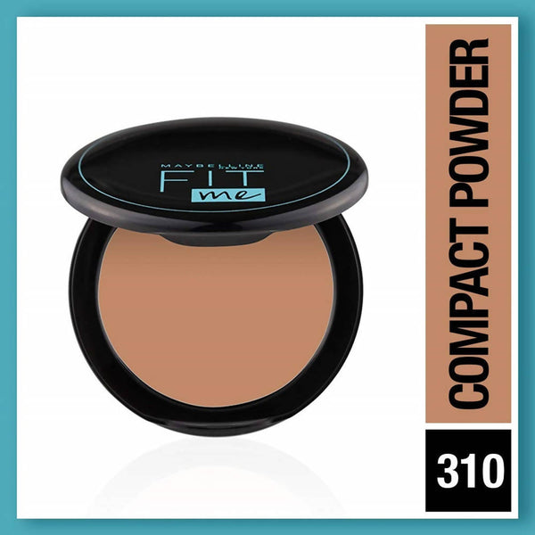 Maybelline New York Fit Me 12Hr Oil Control Compact, 310 Sun Beige (8 Gm) - Distacart