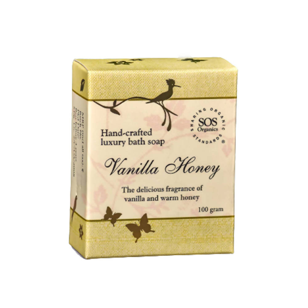 SOS Organics Vanilla Honey Luxury Bath Soap - Distacart