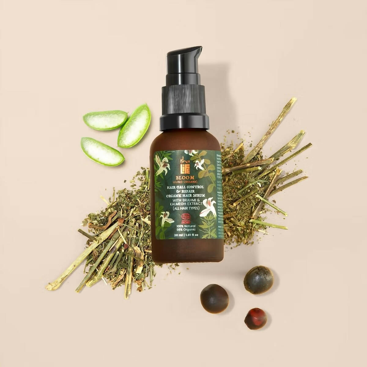 Isha Life Hair Fall Control & Repair Organic Hair Serum - Distacart