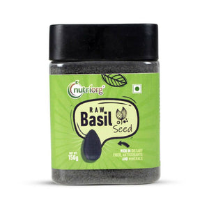 Nutriorg Raw Basil Seeds - Distacart