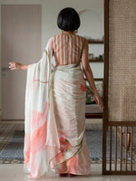 Thumbnail for Suta Green Floral Pure Cotton Saree - Distacart
