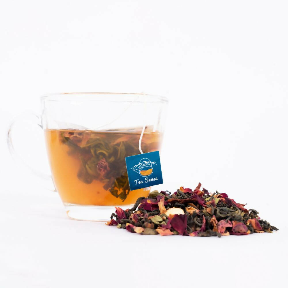 Tea Sense Kashmiri Kahwa Detox Green Tea Bags Box - Distacart