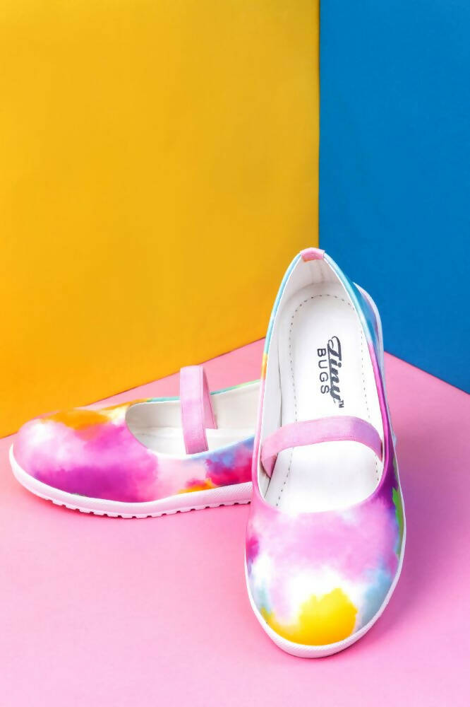 Tiny Bugs Girls Prited Flat Causal Wear Ballerinas - Multi Color - Distacart