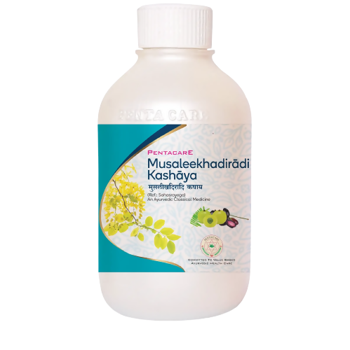 Pentacare Ayurveda Musaleekhadiradi Kashaya - Distacart