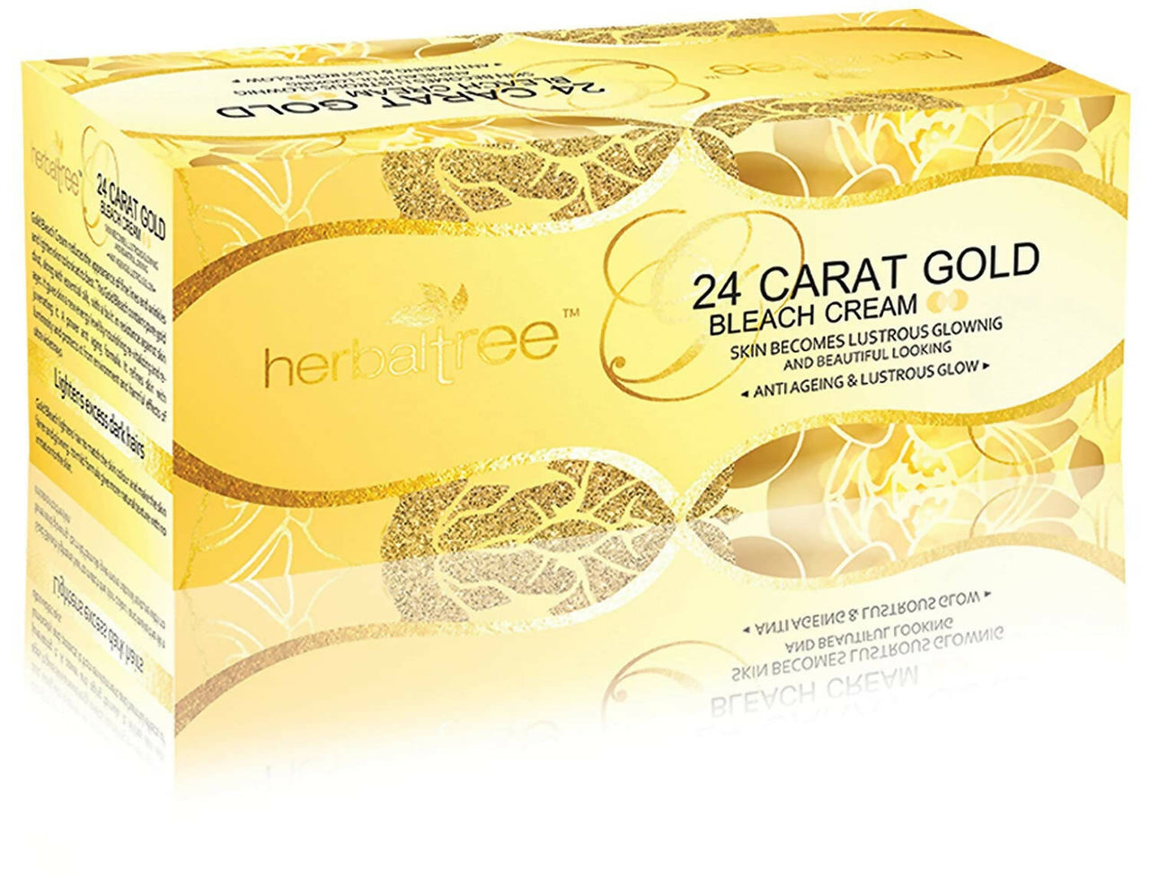 Herbal Tree 24 Carat Gold Bleach Cream - Distacart