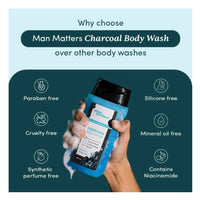 Thumbnail for Man Matters Charcoal Body Wash - Distacart
