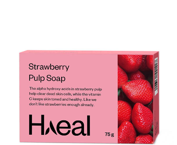 Haeal Strawberry Pulp Soap