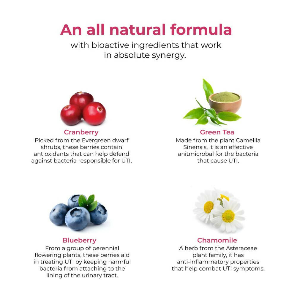 Wellbeing Nutrition Melts UTI Relief Oral Strips-Cranberry Fusion Flavor - Distacart