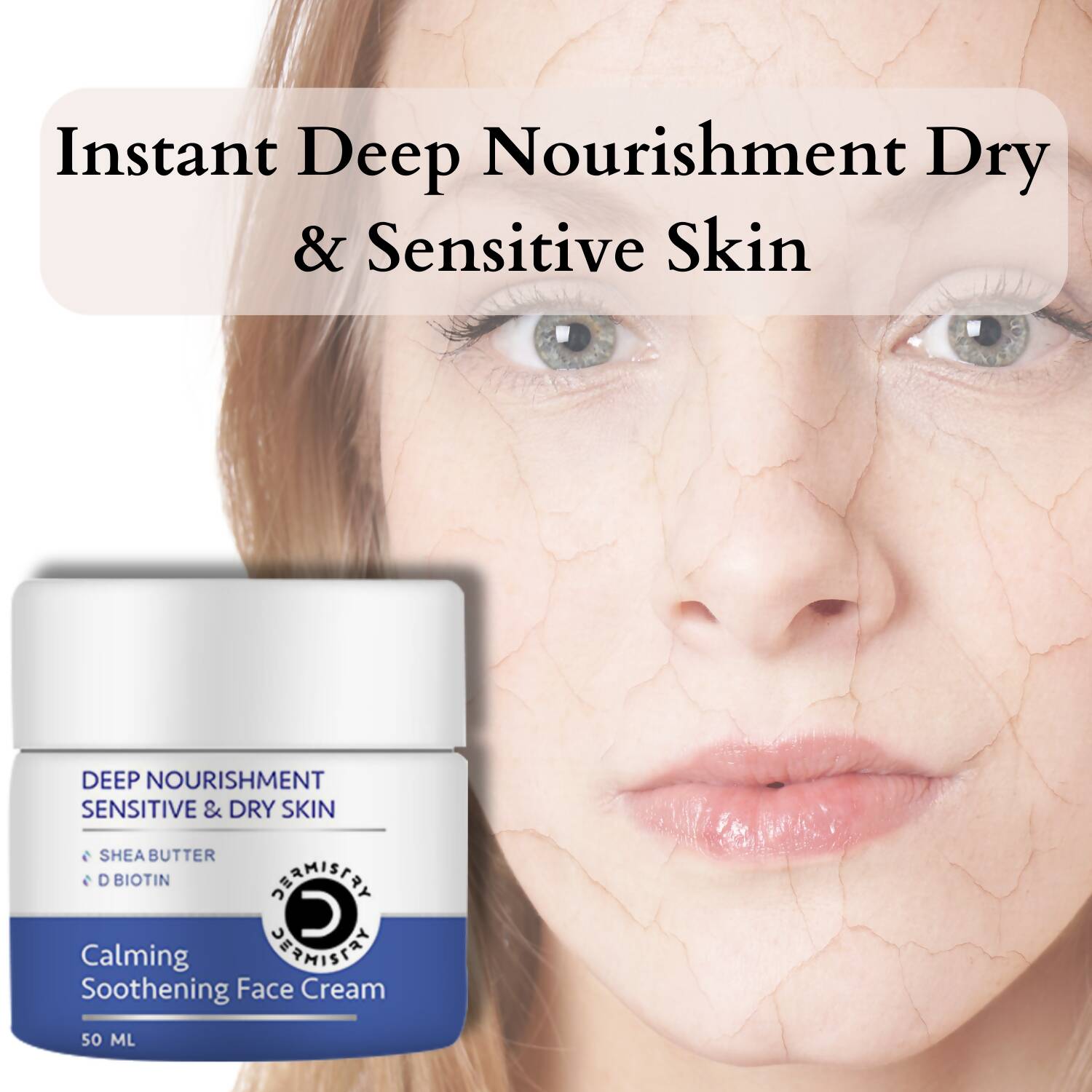 Dermistry Sensitive & Dry Skin Body Wash & Face Cream - Distacart