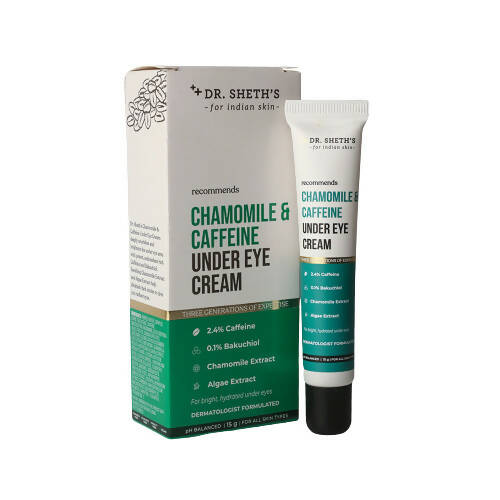 Dr. Sheth's Chamomile & Caffeine Under Eye Cream - Distacart