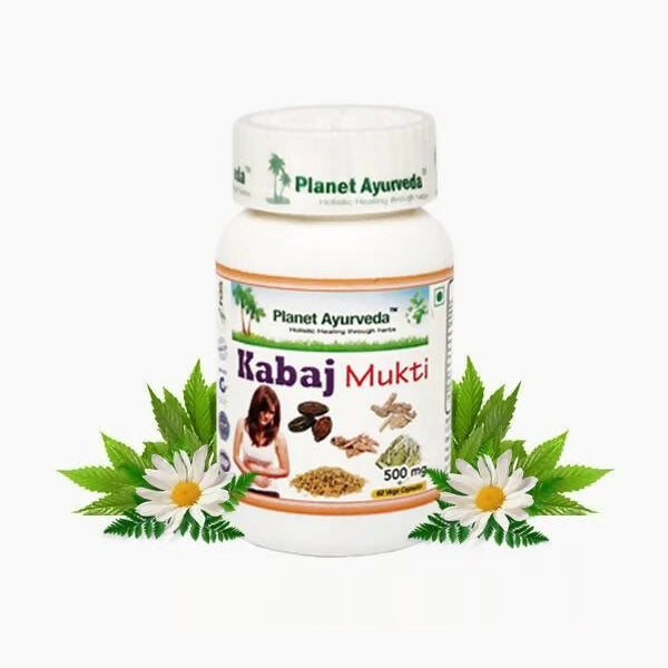 Planet Ayurveda Kabaj Mukti Capsules - Distacart