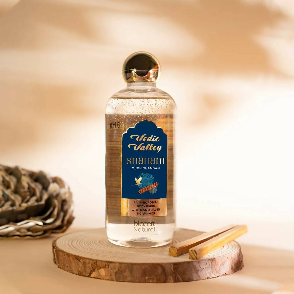 Vedic Valley Mens Long Lasting Hydrating Body Wash Oudh Chandan - Distacart