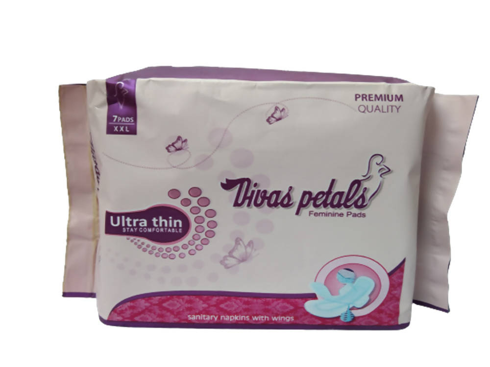 BetterU Divas Petals Sanitary Pads - Distacart