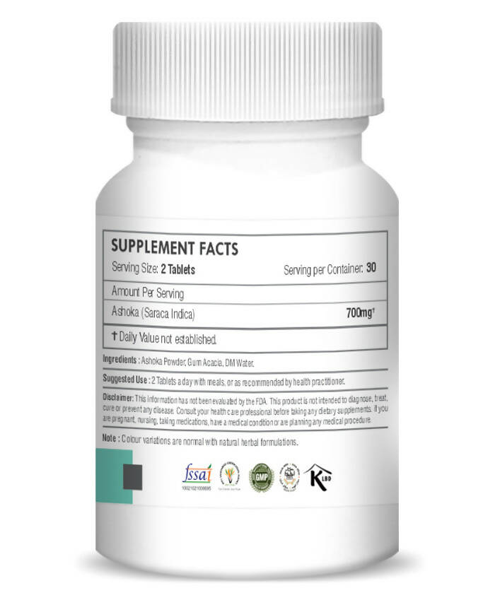 H&C Herbal Ashoka Tablets - Distacart