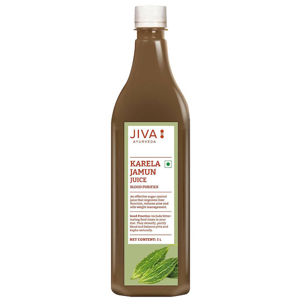 Jiva Ayurveda Karela Jamun Juice - Distacart
