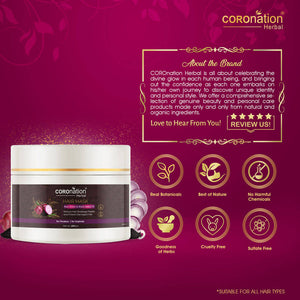 Coronation Herbal Red Onion & Black Seed Oil Hair Mask - Distacart