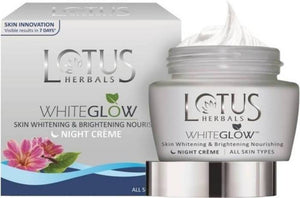 Lotus Herbals Whiteglow Skin Whitening & Brightening Nourishing Night Creme