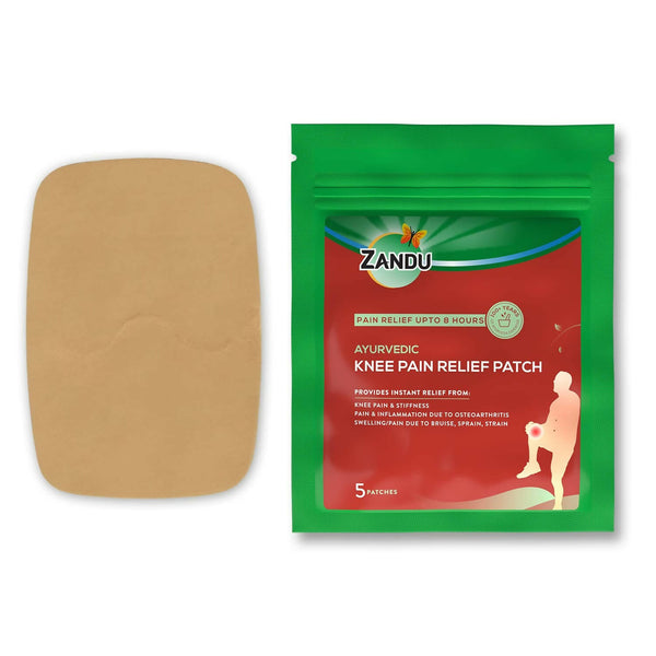 Zandu Ayurvedic Knee Pain Relief Patch - Distacart