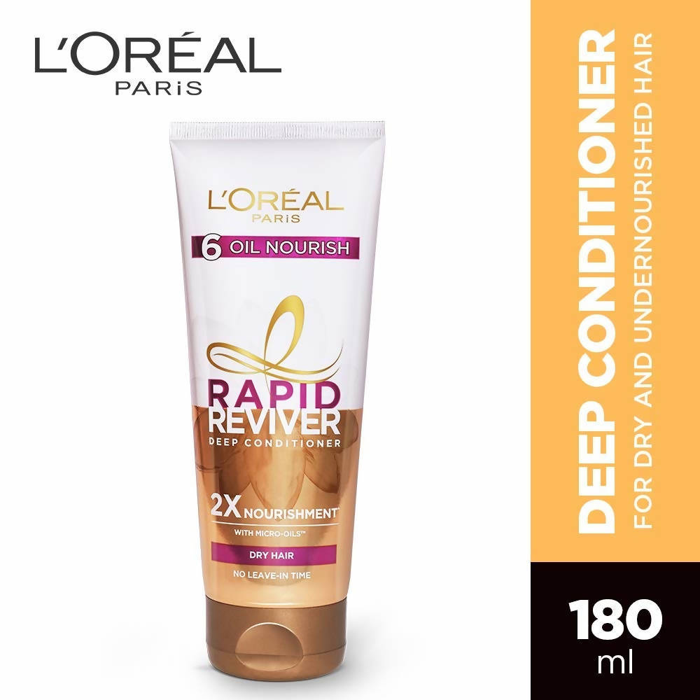 L'Oréal Paris 6 Oil Nourish Rapid Reviver Deep Conditioner - Distacart