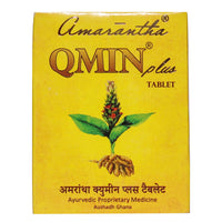 Thumbnail for Amarantha Ayurvedic Qmin Plus Tablet