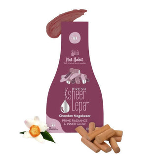 Nat Habit Fresh Chandan Nagakesar Lepa (Face Pack) - Distacart