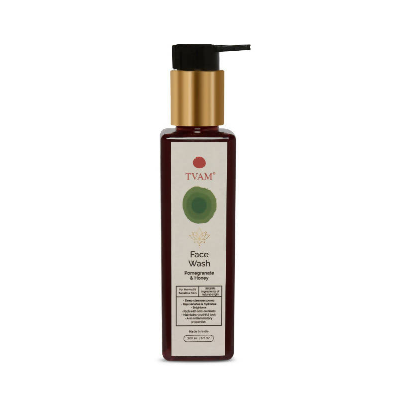 Tvam Pomegranate & Honey Face Wash - Distacart