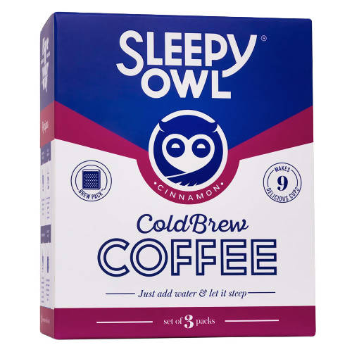 Sleepy Owl Cinnamon Cold Brew Coffee