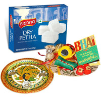 Thumbnail for Bikano Dry Petha Rakhi Puja Thali Gifts - Distacart