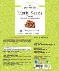 Thumbnail for Ayurvedic Life Methi Seeds Powder