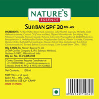 Thumbnail for Nature’s Essence SunBan SPF 30 Sunscreen Lotion - Distacart