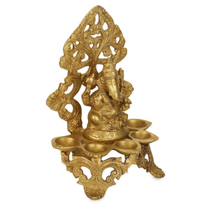 Devlok Panchdeep Ganpati Idol - Distacart