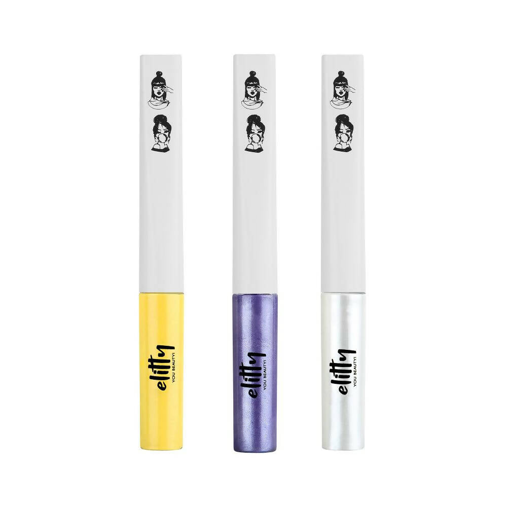 Elitty Eye Gotta Feeling Daylight Pop Color Eyeliner Combo - Distacart