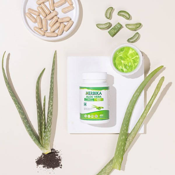 Herbika Aloe Vera Capsules - Distacart