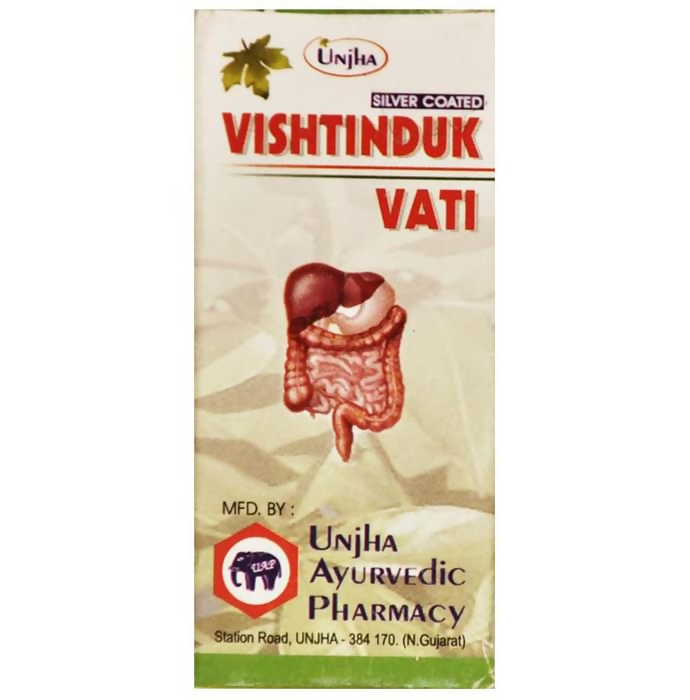 Unjha Vishtinduk Vati (Silver Coated) - Distacart