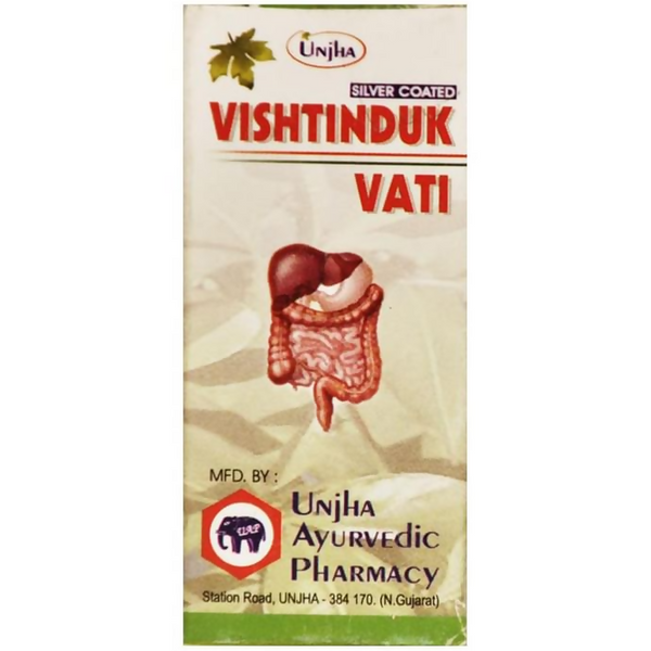 Unjha Vishtinduk Vati (Silver Coated) - Distacart