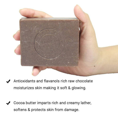 Soulflower Moisturizing Milk Chocolate Handmade Soap - Distacart