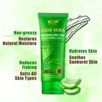 Thumbnail for Wow Skin Science Aloe Vera Hydrating After Sun Soothing Gel