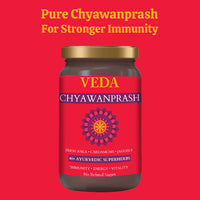 Thumbnail for Veda Chyawanprash (Sugar Free) - All Season Jaggery Chyawanprash with Amla & Saffron, Pure & Fresh - Distacart