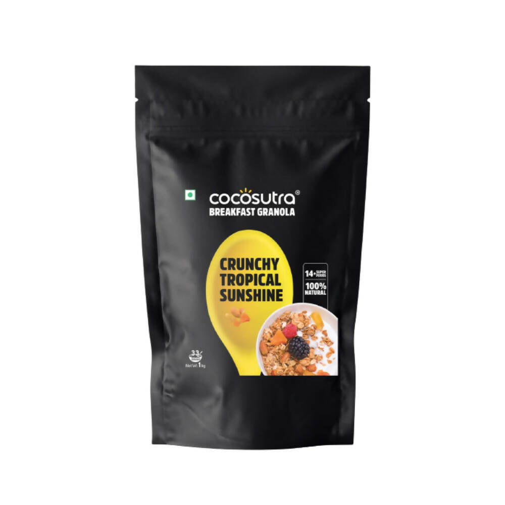 Cocosutra Crunchy Tropical Sunshine Breakfast Granola - Distacart