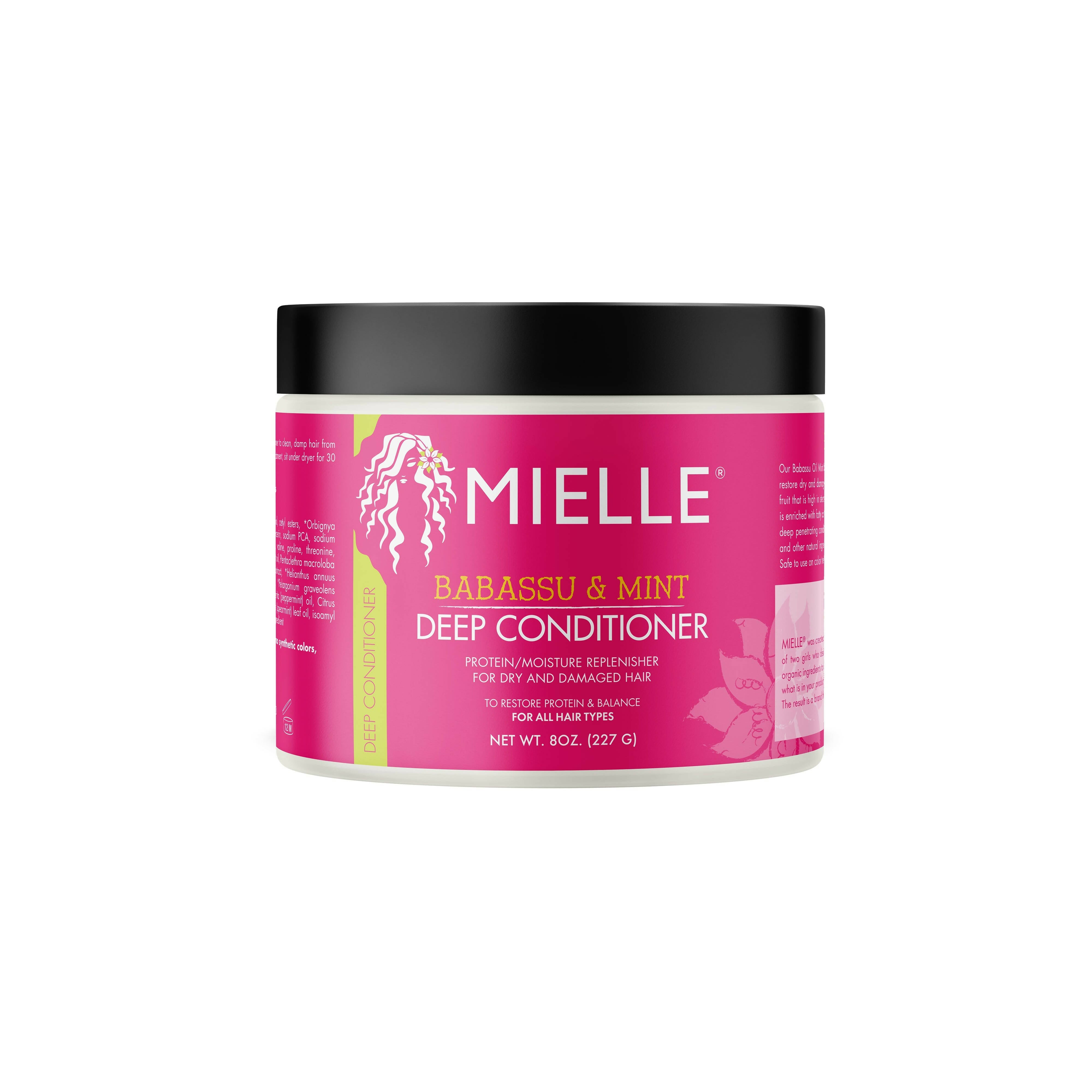 Mielle Babassu Oil And Mint Deep Conditioner - Distacart