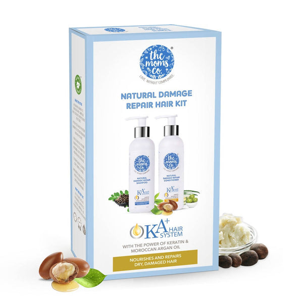 The Moms Co Natural Damage Repair Hair Kit 