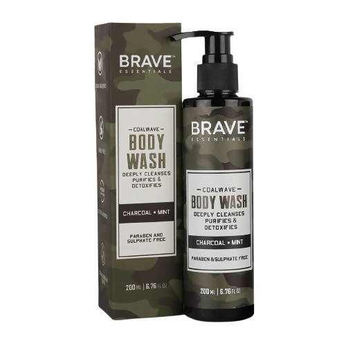 Brave Essentials Coalwave Body Wash - Distacart