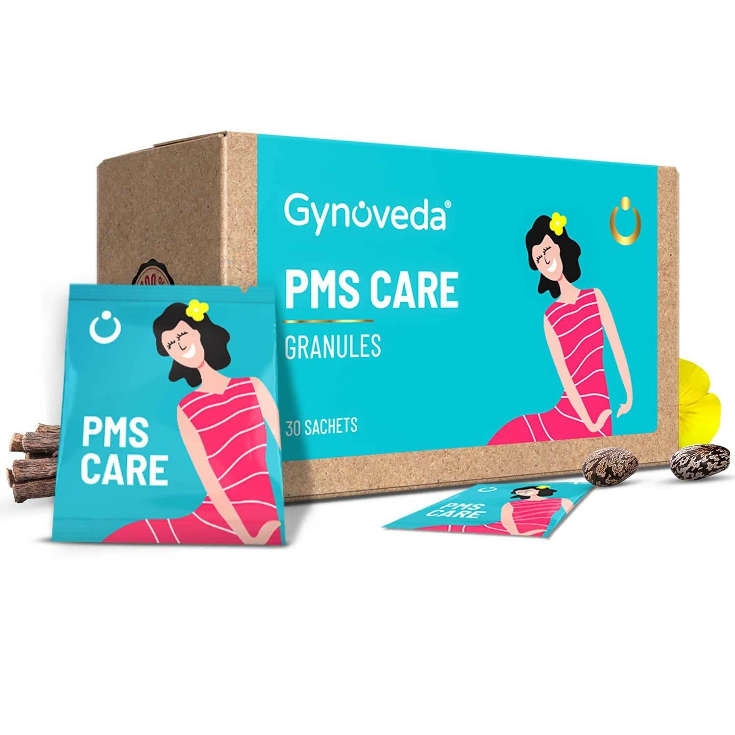 Gynoveda PMS Care Ayurvedic Granules - Distacart