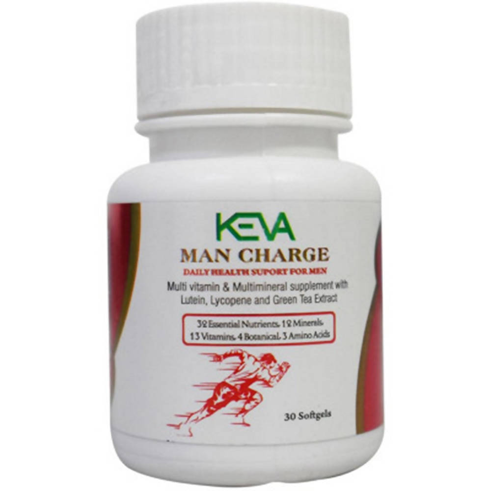 Keva Man Charge Multi-Vitamin And Multi-Mineral Supplement Capsule