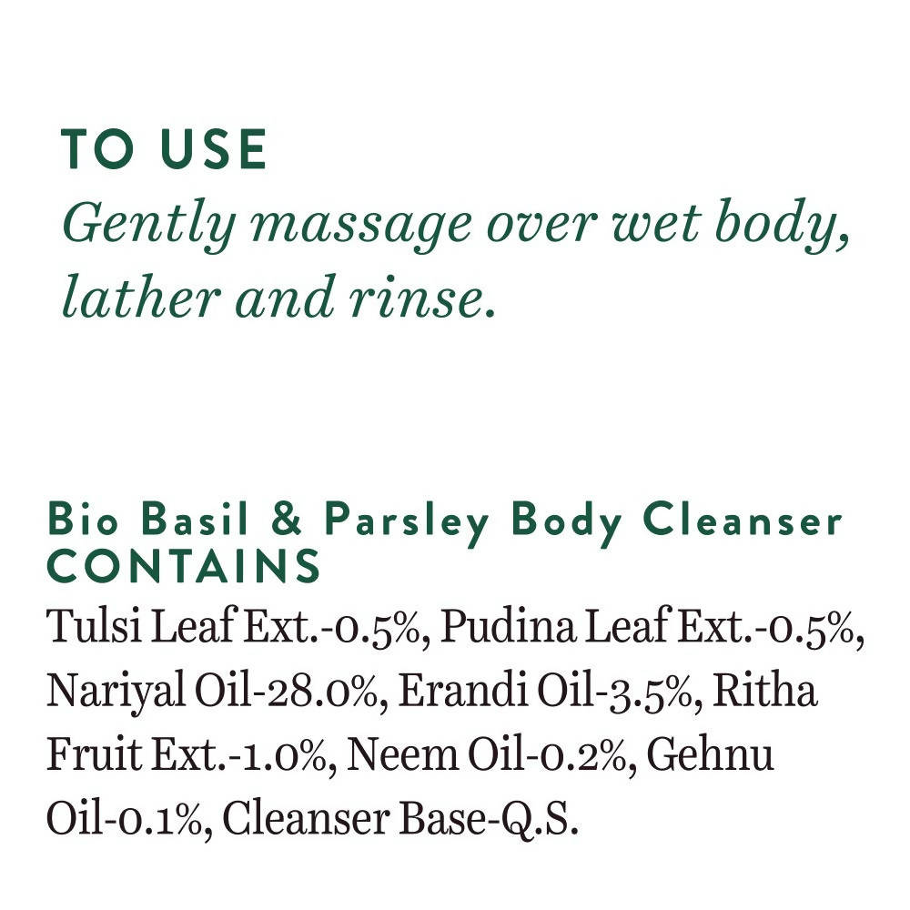 Bio Basil & Parsley Purifying Body Wash