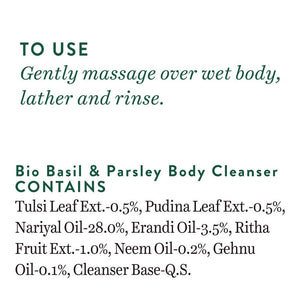 Bio Basil & Parsley Purifying Body Wash