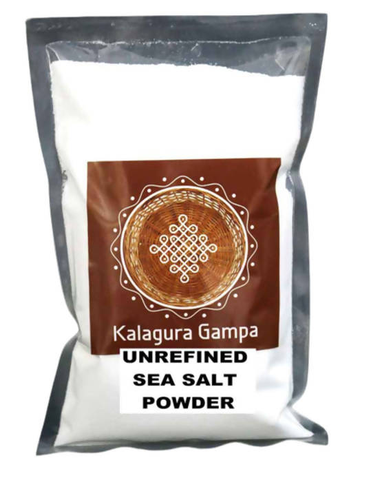 Kalagura Gampa Unrefined Sea Salt Powder (Iodized)