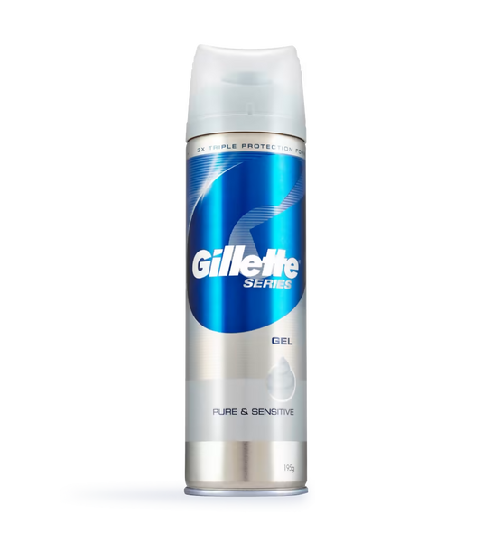 Gillette Series Pure & Sensitive Pre-Shave Gel - Distacart